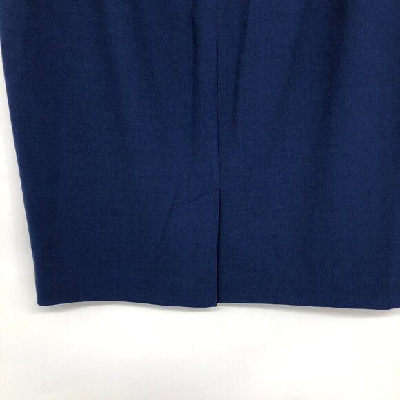 Simons' Contemporaine Blue Pencil Mini Skirt size 8 - Picture 9 of 11
